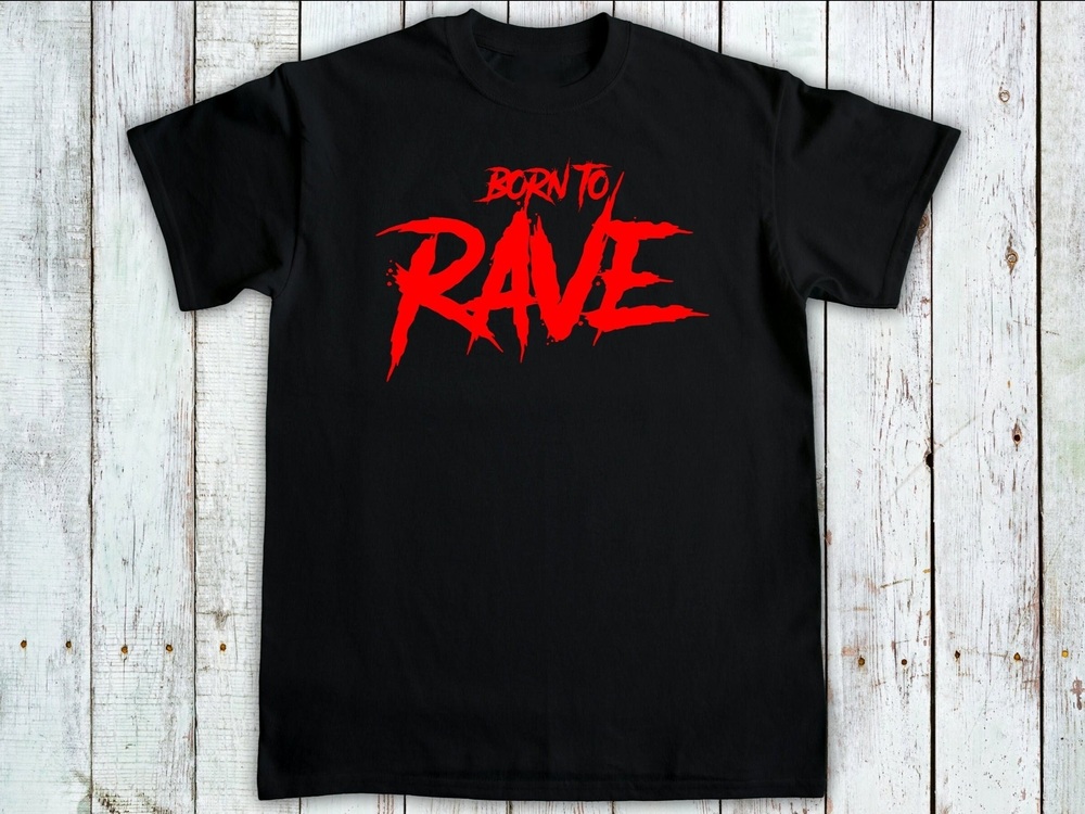 Skrillex T-shirt Born To Rave